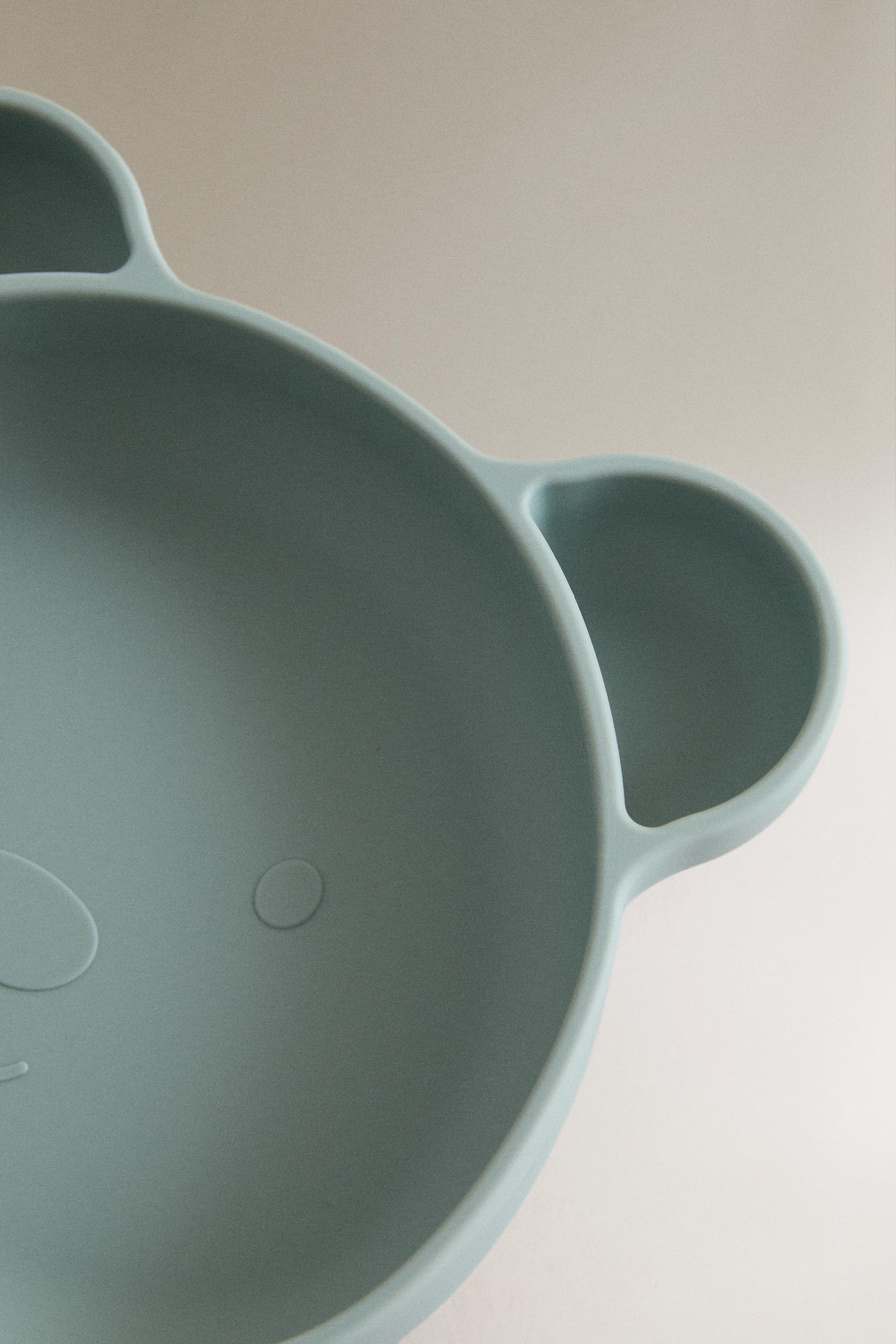 ASSIETTE ENFANT SILICONE OURS